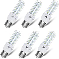 GY Bombilla de LED maíz brillante E27- equivalente a 100 vatios- luz LED blanca luz diurna 6400K- 1200Lm- 6 piezas…